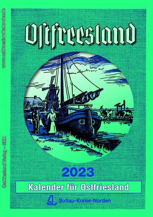 Image du produit Calendrier 2023 de l'Est frison (Couverture rigide, Allemand)