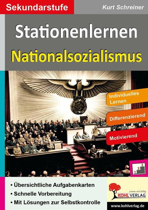 Produktbild Stationenlernen Nationalsozialismus (Deutsch, Kurt Schreiner, 2019)