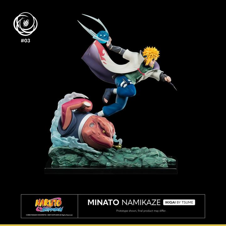 Actual product image Tsume Naruto Shippuden "Minato Namikaze" Ikigai 1/6 Statue