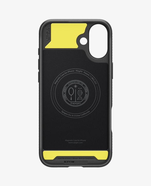 Actual product image Spigen Rugged Armor Mag Magsafe case for iPhone 16 Plus 6,7" matte black (Apple iPhone 16 Plus)