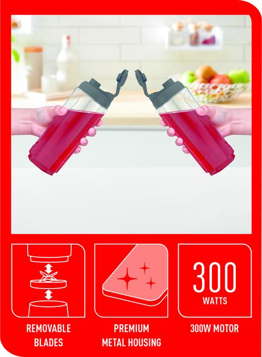 Image du produit Tefal BL15FD30 Mix & Move (Prise UE, 300 W)