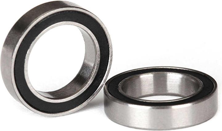 Produktbild Traxxas ball bearings, black rubber sealed (12x18x4mm) (2)