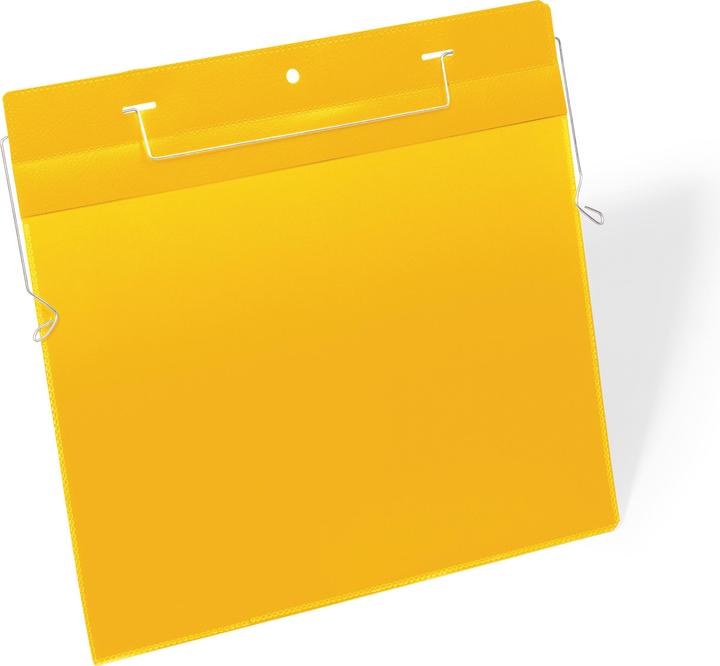 Image du produit Durable Pochettes signalétiques avec fil de suspension (A4, De part et d'autre)