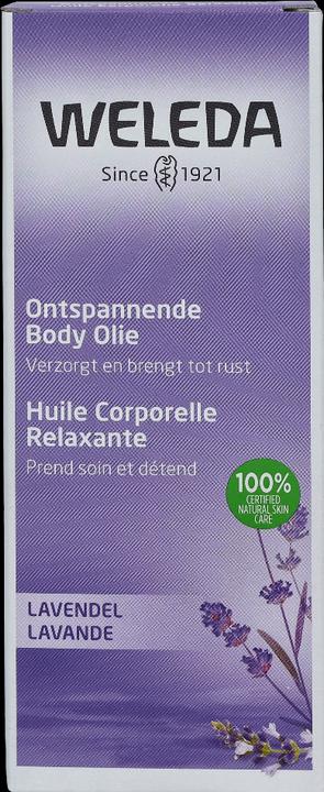Actual product image Weleda Lavender Relaxing Body Oil (Body oil, 100 ml)