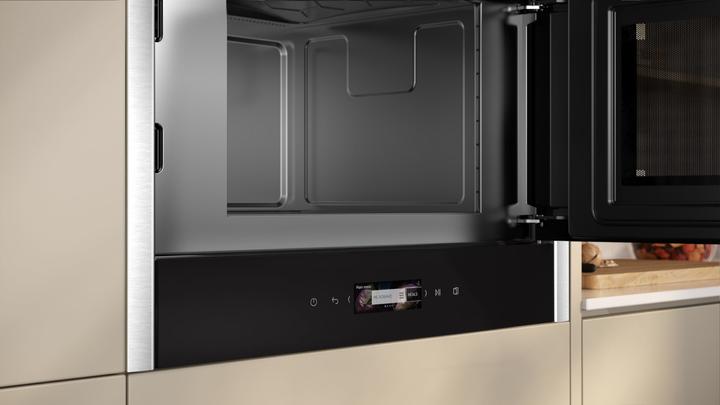 Image du produit Neff N 70, Built-In Microwave, Acier inoxydable, NR4WR21N1
