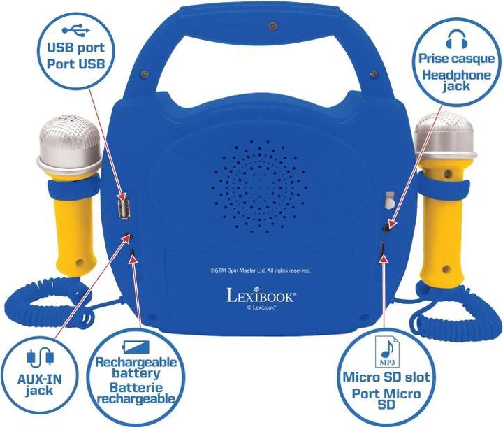 Actual product image Lexibook My first digital player - Paw Patrol