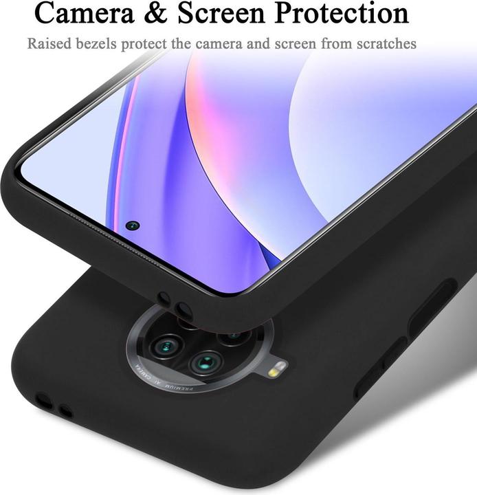 Immagine prodotto Cadorabo Copertura della cassa del silicone liquido TPU (Mi 10T Lite)