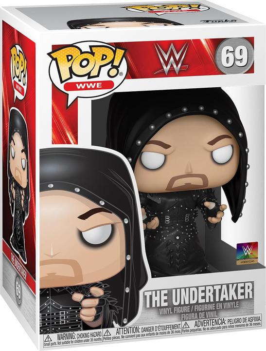 Actual product image Funko POP! - WWE: Undertaker (Hooded)