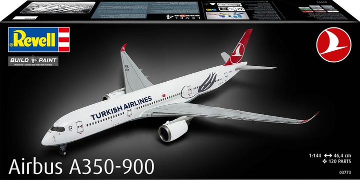 Actual product image Revell Airbus A350-900 Turkish Airlines