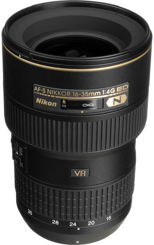 Image du produit Nikon AF-S Nikkor 16-35mm f/4 G ED VR II (Nikon F, Plein format)