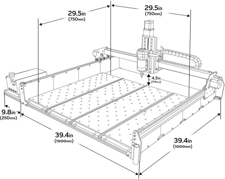 Produktbild Inventables X-Carve V2 1000