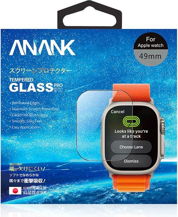 Produktbild Anank Apple Watch Ultra 49mm - Tempered Glass / Panzerglas - 3D