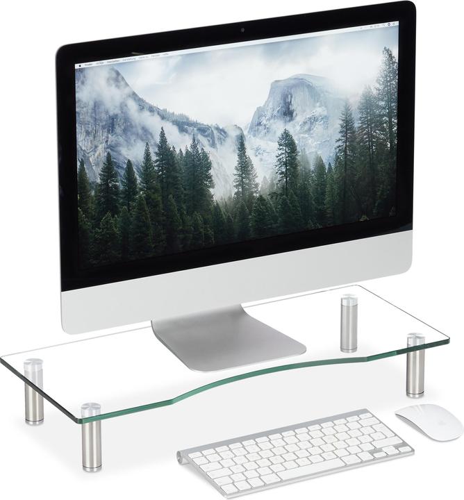 Actual product image Relaxdays Monitor Stand, TV Pedestal
