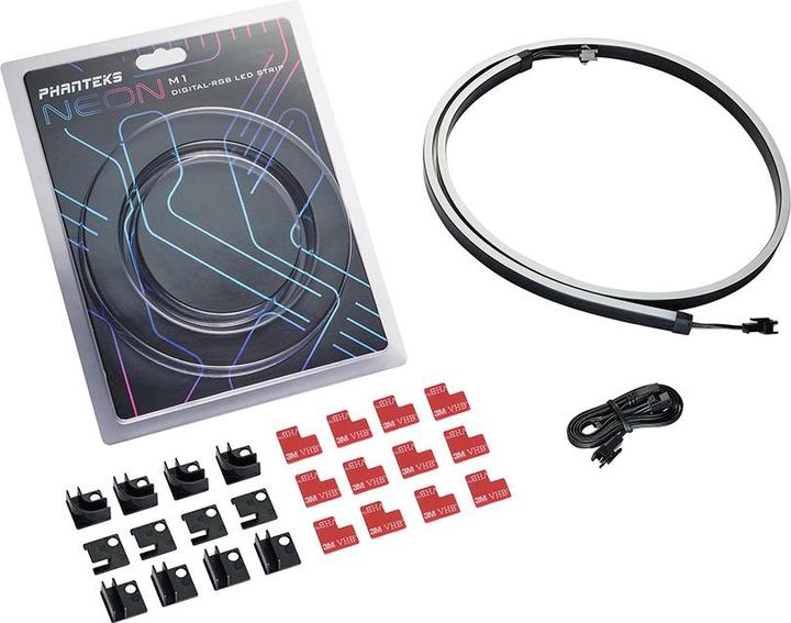 Phanteks Neon Digital RGB LED Strip 1m (Multicoloured)