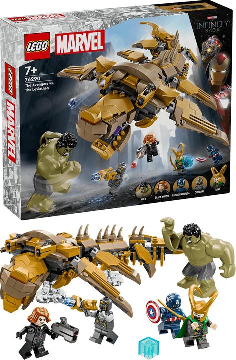 Actual product image LEGO Marvel Super Heroes Avengers vs. Leviathan (76290, LEGO Marvel)