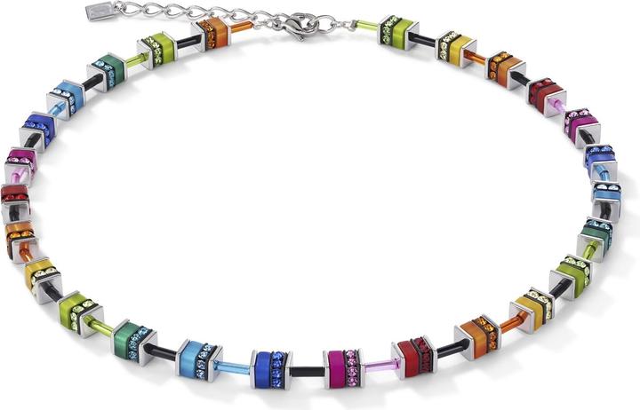 Image du produit Coeur de Lion Collier GeoCube (Acier inoxydable, 42 - 47 cm)