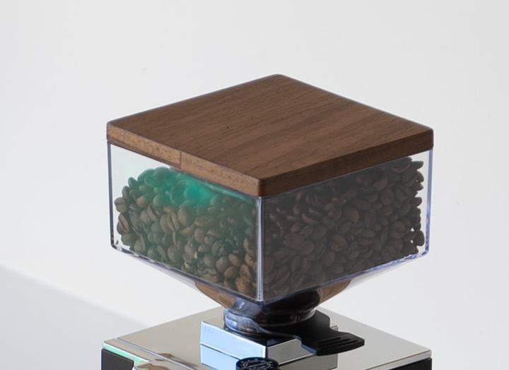 Actual product image Eureka Mignon wooden lid for bean container