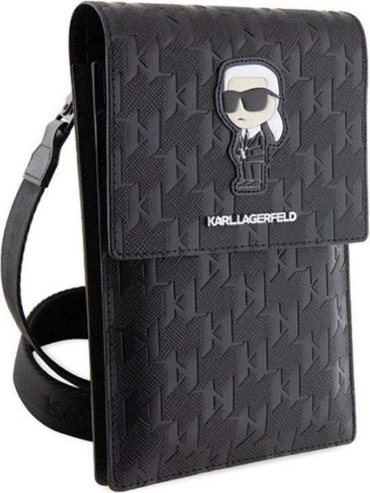 Produktbild Karl Lagerfeld Torebka KLWBSAKHPKK czarny/black Saffiano Monogram Ikonik