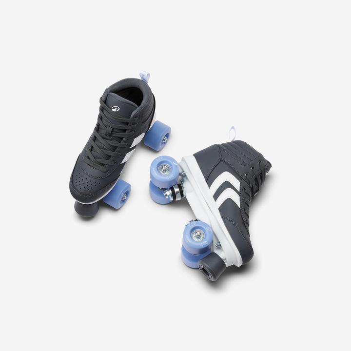 Produktbild Oxelo Rollschuhe Kinder - Quad 100 blau (34)