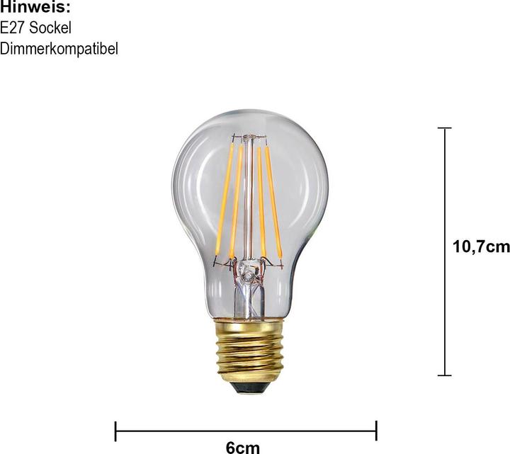 Actual product image Star Trading Soft Glow lamp (E27, 7 W, 700 lm, 1 x, F)