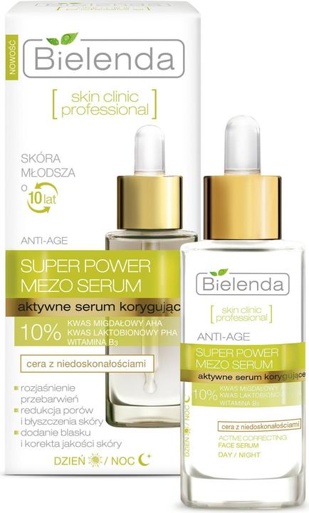 Produktbild Bielenda Skin Clinic Professional active corrective serum for skin with imperfections day/night
