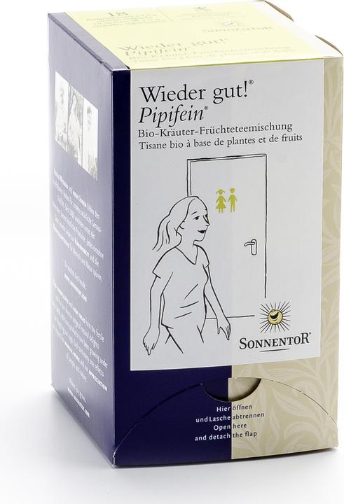 Immagine prodotto Sonnentor Di nuovo buono - Pipifein! Tisana 18 x 1,5 g (65 g)