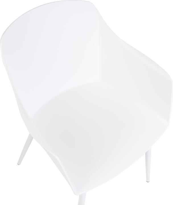 Produktbild Beliani Esszimmerstuhl Kunststoff weiss 2er Set FONDA