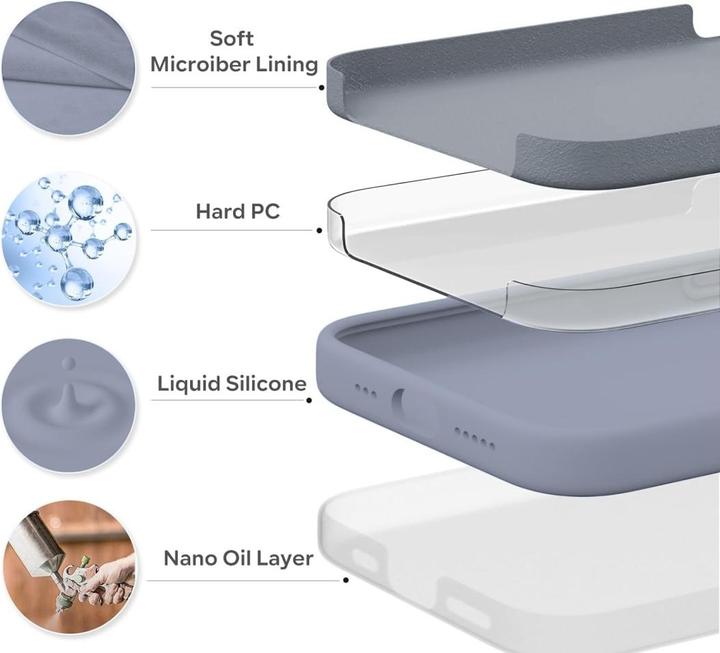 Actual product image Screenguard Liquid Silicone Case (Apple iPhone 15 Pro Max)