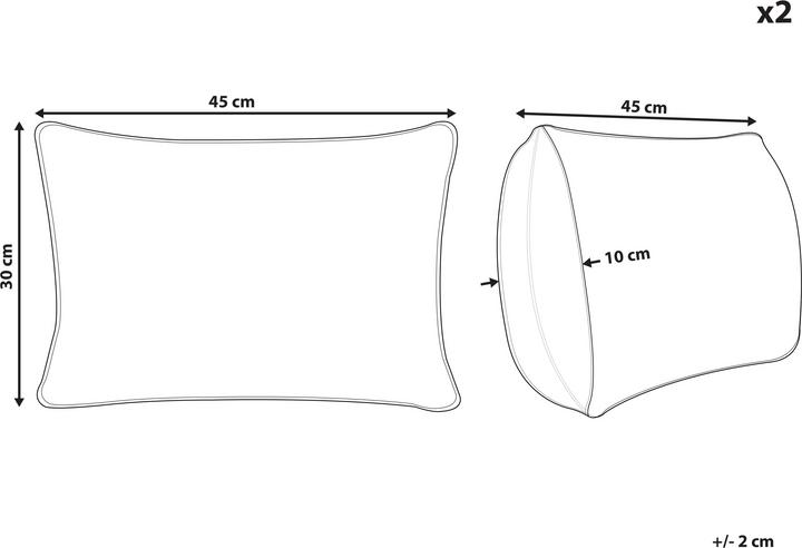 Actual product image Beliani Sassafras (30 x 45 cm)