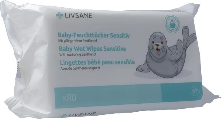Immagine prodotto Livsane Salviette per bambini sensibili (80 Pezzo/i)