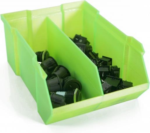 Produktbild Prusa Prusament PETG Neon Green Transparent 1kg (PETG, 1.75 mm, 1000 g, Grün)
