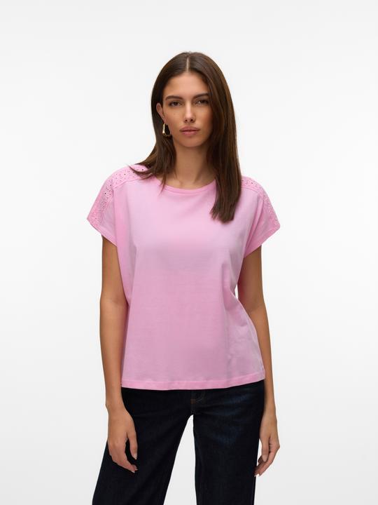 Produktbild Vero Moda Vmemmy Ss Lace Tape Top Jrs Ga Noos (S)