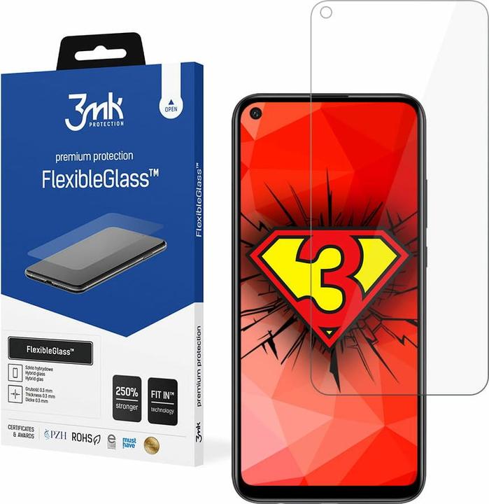 Immagine prodotto 3MK Protettore di schermo FlexibleGlass, pellicola per display (1 Pezzo/i, Huawei P40 Lite E)