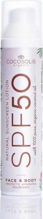 Image du produit Cocosolis Lotion solaire naturelle (Lotion solaire, SPF 50, 100 ml, 100 g)