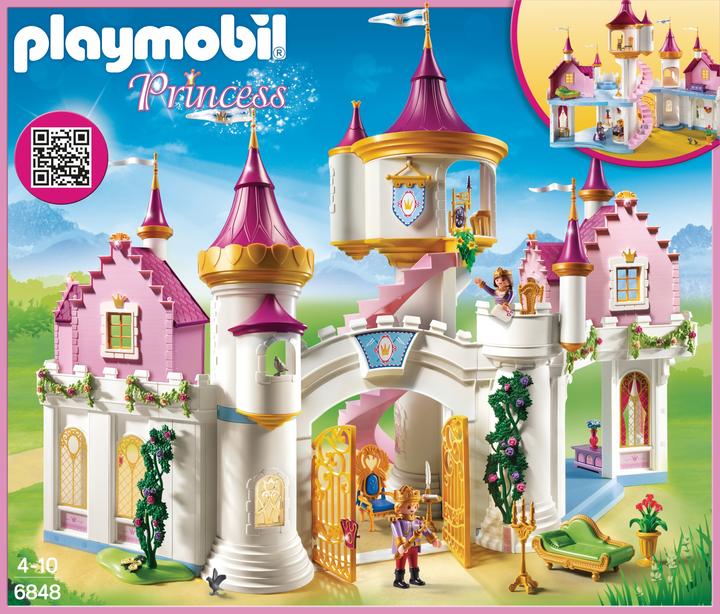 Actual product image Playmobil princess castle (6848)