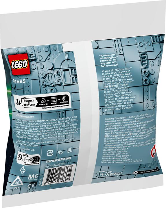 Produktbild LEGO TIE-Abfangjäger Mini-Modell (30685, LEGO Star Wars)