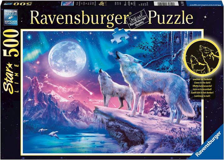 Ravensburger Wolf im Nordlicht (500 Teile)