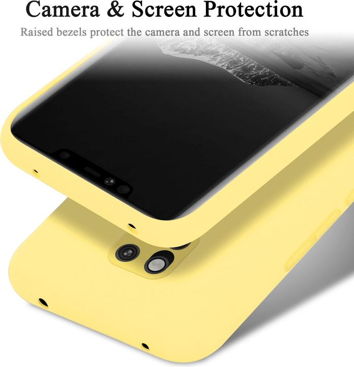 Actual product image Cadorabo TPU Liquid Silicone Case Cover (Mate 20 Pro)
