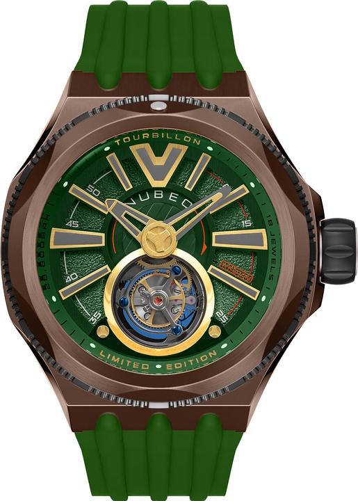 Produktbild Nubeo NB-6075-0B Herrenuhr Messenger Tourbillon Limited 52mm 10ATM