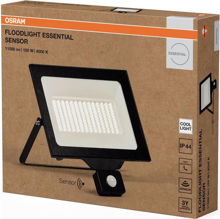 Image du produit Osram Floodlight Essential Sensor 100W 4000K 4099854429835 LED-Aussenstrahler mit (10000 lm, IP44)