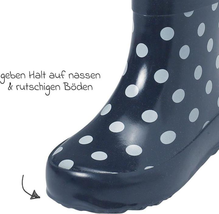 Immagine prodotto Playshoes Bambini Stivali Wellington Allover Dots navy (23)
