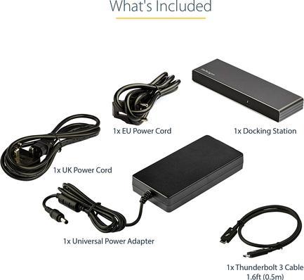 Produktbild StarTech Thunderbolt 3 Dock (Thunderbolt, 2 Ports)