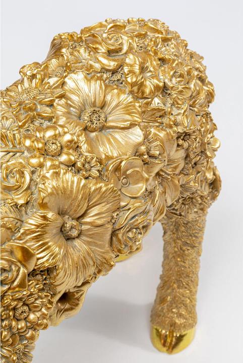 Immagine prodotto Kare Design Lampada da tavolo Animal Flower Sheep Gold 36cm (E27)