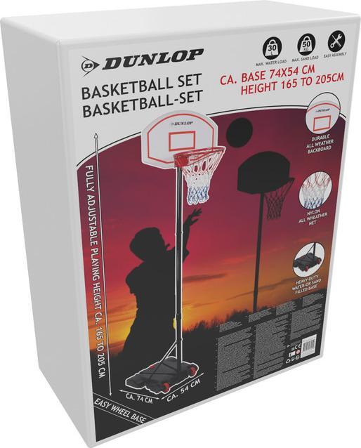Produktbild Dunlop Basketballkorb mit Ständer, 165-205 cm
