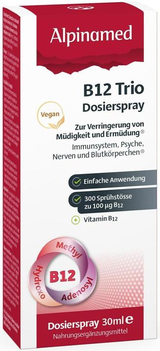 Immagine prodotto Alpinamed Trio B12 (1 Pezzo/i, Getto vaporizzato, 120 g)