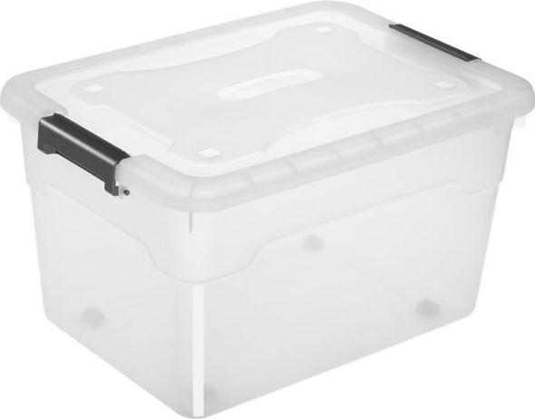Actual product image Juskys Storage box set with lid (58 x 43 x 34 cm, 60 l)