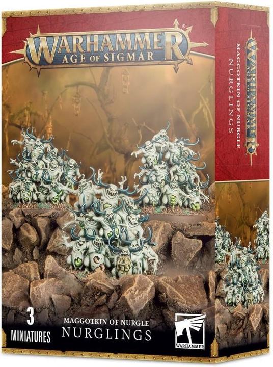 Immagine prodotto Games Workshop Warhammer AoS e 40k - I demoni di Nurgle Nurglings