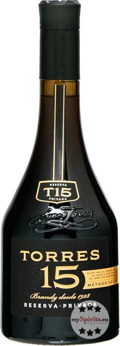 Actual product image Torres 15 Reserva Privada Spanish brandy
