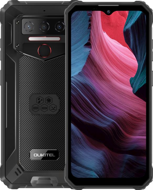Oukitel WP23 Pro (128 GB, Midnight Black, 6.52", Hybrid Dual SIM + eSIM, 13 Mpx, 4G)