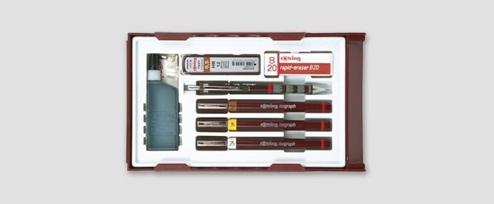 Image du produit Rotring set de stylos isographiques pour le collège